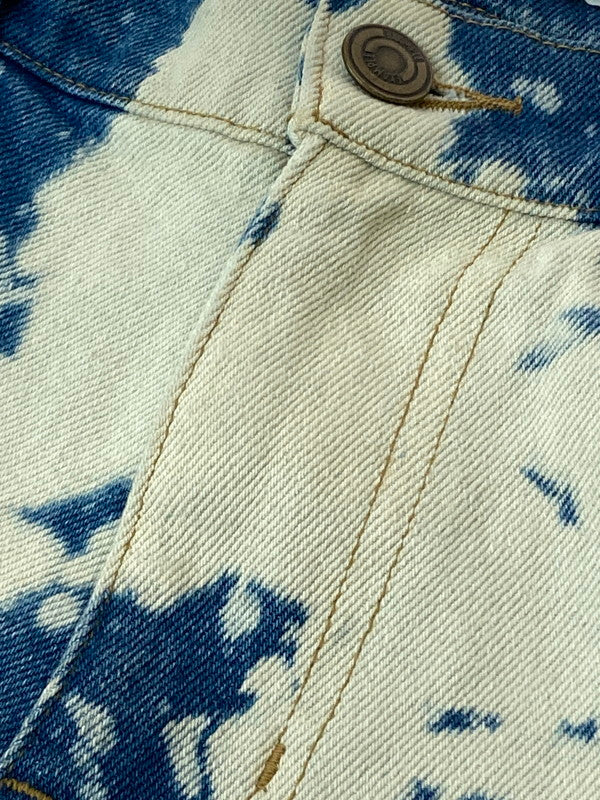 【中古品】【メンズ】 EXAMPLE エグザンプル ブリーチ加工 DENIM PANTS デニムパンツ ボトムス ズボン 153-250106-me-26-min サイズ：M カラー：インディゴ 万代Net店