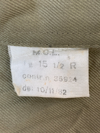 【中古品】【メンズ】 EURO MILITARY LS WORK SHIRT ユーロ ミリタリー 長袖 ワーク シャツ メンズ トップス 146-260510-em-26-min カラー：カーキ 万代Net店