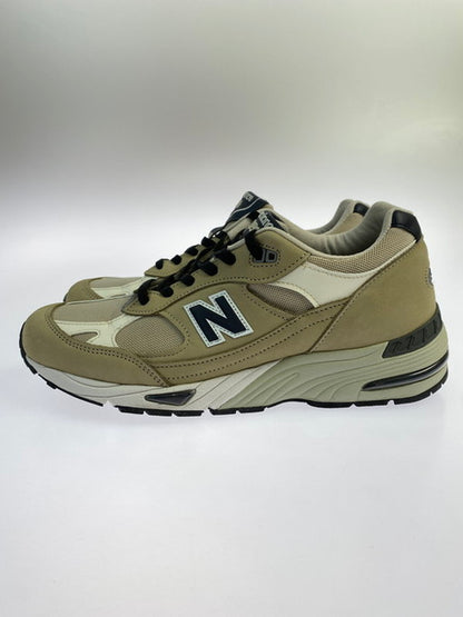 【中古品】【メンズ】 NEW BALANCE ニューバランス M991BTN SNEAKER スニーカー シューズ 靴 162-250102-AB-6-min サイズ：USA 10 1/2 カラー：ライトブラウン/ホワイト/ブラック/ライトカーキ系 万代Net店