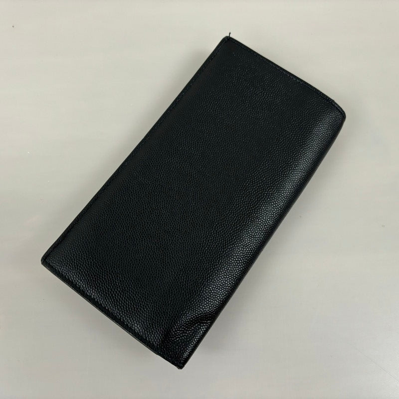 【現状渡し品】【メンズ】 SAINT LAURENT サンローラン 529981 カサンドラ ロングウォレット 長財布 181-250105-AS-11-min カラー：ブラック 万代Net店