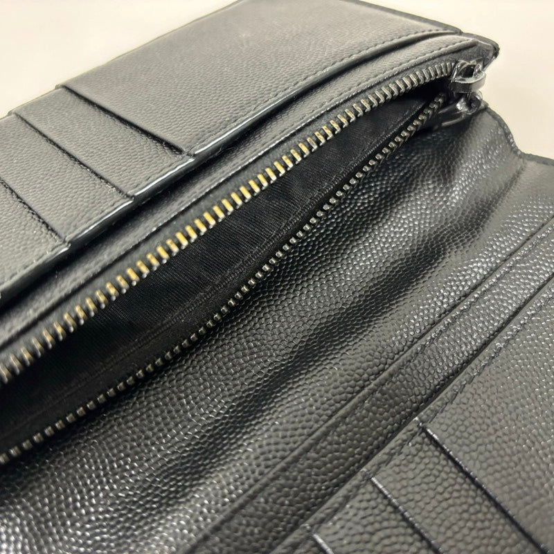 【現状渡し品】【メンズ】 SAINT LAURENT サンローラン 529981 カサンドラ ロングウォレット 長財布 181-250105-AS-11-min カラー：ブラック 万代Net店