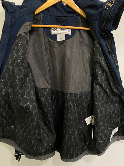 【中古品】【メンズ】 Columbia コロンビア SB7467 TITANIUM MOUNTAIN PARKA タイタニウム マウンテンパーカー アウター 144-250106-me-02-min サイズ：14/16 カラー：ネイビー/グレー系 万代Net店