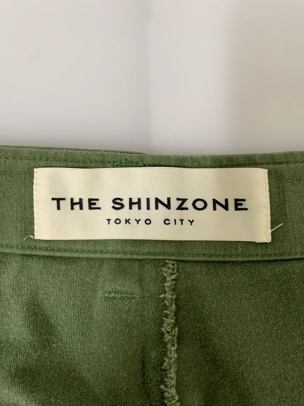 【中古品】【メンズ】 THE SHINZONE TOKYO CITY シンゾーントウキョウ 15AMSPA18 BAKER PANTS ベイカーパンツ ボトムス ズボン 151-250107-me-15-min サイズ：36 カラー：カーキ 万代Net店