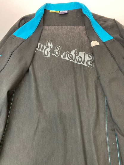 【中古品】【メンズ】  KING LOUIE キングルイ 80'S ボーリングシャツ 半袖トップス 146-250104-me-12-min カラー：ブラック/ブルー 万代Net店