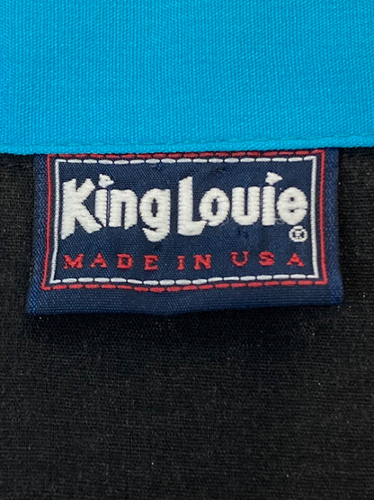 【中古品】【メンズ】  KING LOUIE キングルイ 80'S ボーリングシャツ 半袖トップス 146-250104-me-12-min カラー：ブラック/ブルー 万代Net店