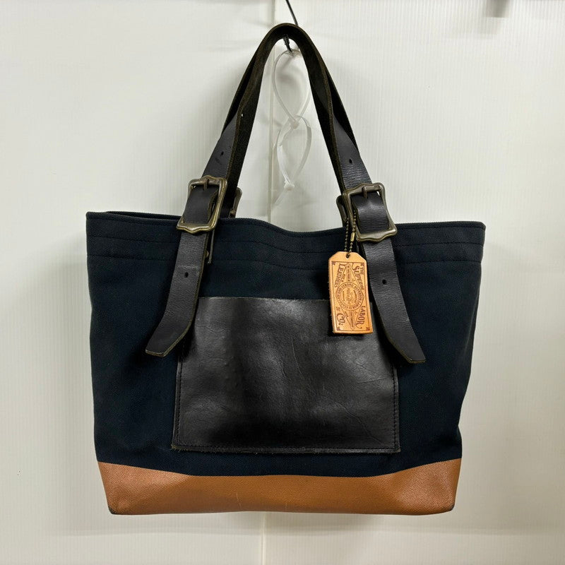 【中古品】【メンズ/レディース】  SUPERIOR LABOR シュペリオールレイバー ENGINEER TOTE BAG トートバッグ 鞄 188-250105-AS-4-min カラー：ネイビー 万代Net店