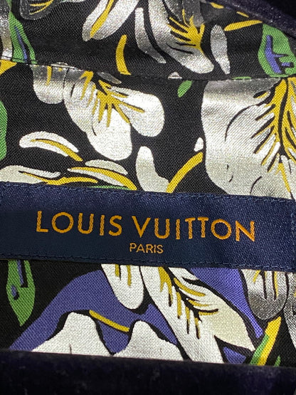 【中古品】【メンズ】 LOUIS VUITTON ルイ・ヴィトン GFI HES62W LAYERED FLOWER PRINT SHIRT 半袖シャツ 141-250105-AS-25-min サイズ：XL カラー：マルチカラー 万代Net店