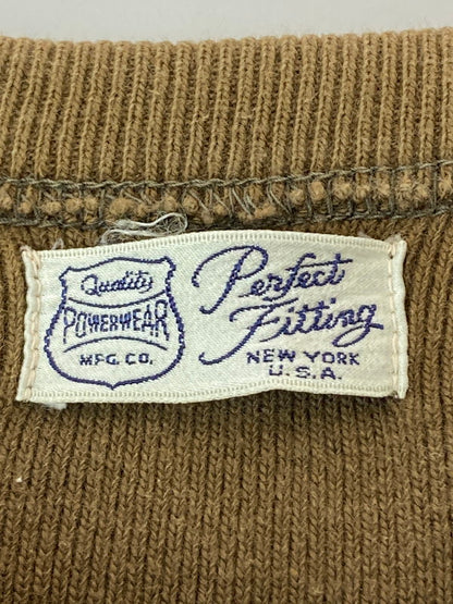 【中古品】【メンズ】 FREEWHEELERS フリーホイーラーズ POWER LUBE MOTOR OIL CREW NECK LONGSLEEVE SHIRTS クルーネックロングスリーブシャツ トップス 145-241230-ks-06-min サイズ：42 カラー：ブラウン 万代Net店