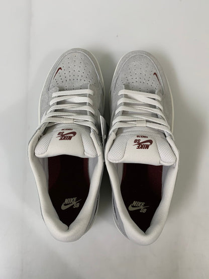 【中古美品】【メンズ】 NIKE SB ナイキエスビー 【中古】【メンズ】 NIKE SB ナイキエスビー FORCE 58 LIGHT SMOKE GREY BURGUNDY FQ7637-001 フォース58 スニーカー 160-250107-em-05-min サイズ：28.5cm US10.5 カラー：ライトスモークグレー/バーガンディ 万代Net店