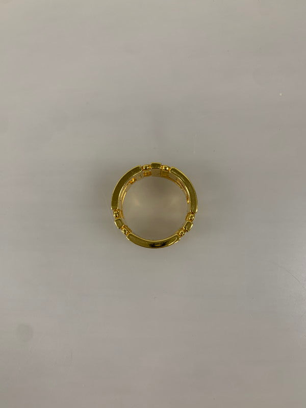 【中古品】【メンズ】 VERSACE ヴェルサーチ VERSACE DG57594 グレカモチーフ リング 指輪 アクセサリー 192-250105-AS-15-min カラー：ゴールド 23号 万代Net店