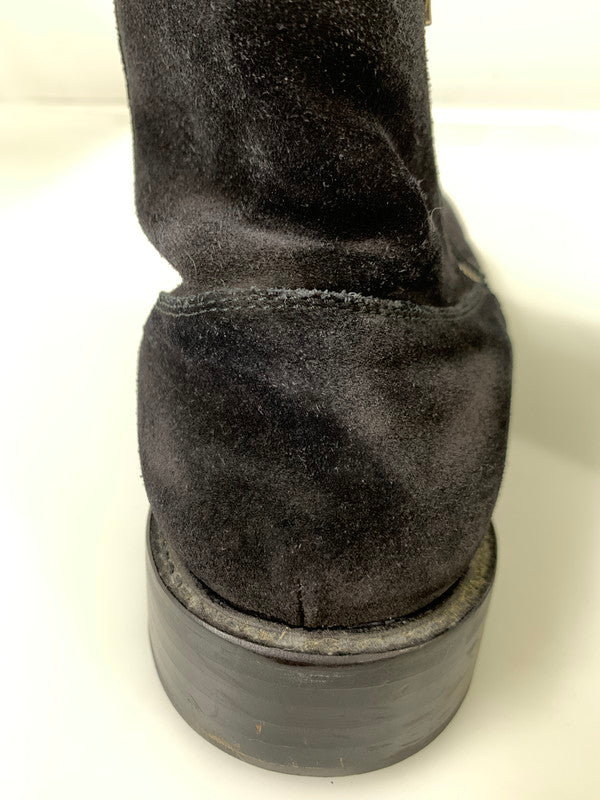 【中古品】【メンズ】 BEAUTY&YOUTH UNITED ARROWS ビューティアンドユースユナイテッドアローズ CM SUEDE ZIP BOOTS サイドジップ スウェードブーツ 165-250107-em-15-min サイズ：27.0cm US9 カラー：ブラック 万代Net店