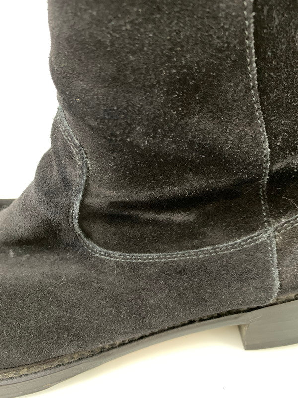 【中古品】【メンズ】 BEAUTY&YOUTH UNITED ARROWS ビューティアンドユースユナイテッドアローズ CM SUEDE ZIP BOOTS サイドジップ スウェードブーツ 165-250107-em-15-min サイズ：27.0cm US9 カラー：ブラック 万代Net店