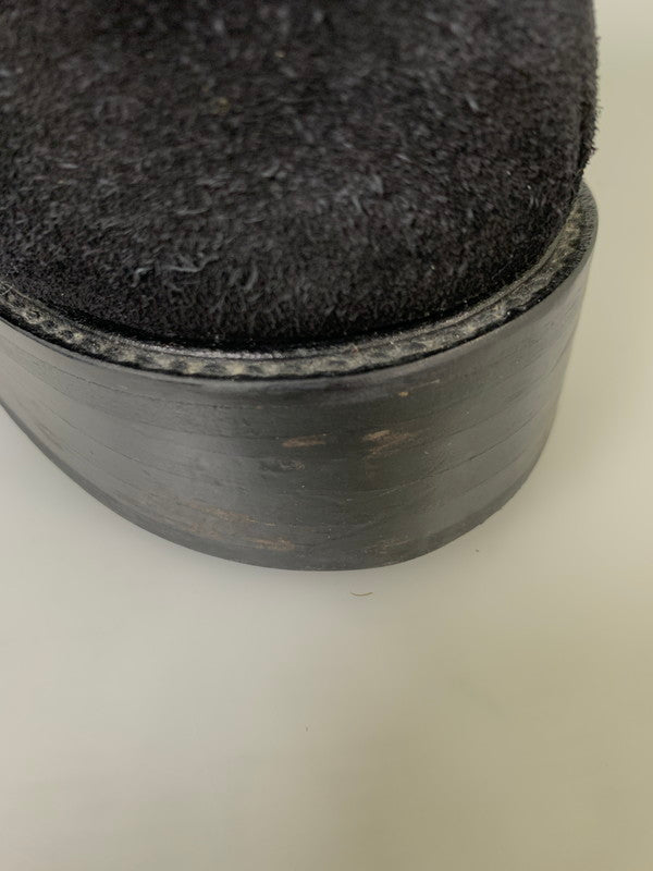 【中古品】【メンズ】 BEAUTY&YOUTH UNITED ARROWS ビューティアンドユースユナイテッドアローズ CM SUEDE ZIP BOOTS サイドジップ スウェードブーツ 165-250107-em-15-min サイズ：27.0cm US9 カラー：ブラック 万代Net店