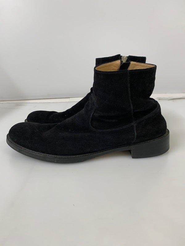 【中古品】【メンズ】 BEAUTY&YOUTH UNITED ARROWS ビューティアンドユースユナイテッドアローズ CM SUEDE ZIP BOOTS サイドジップ スウェードブーツ 165-250107-em-15-min サイズ：27.0cm US9 カラー：ブラック 万代Net店
