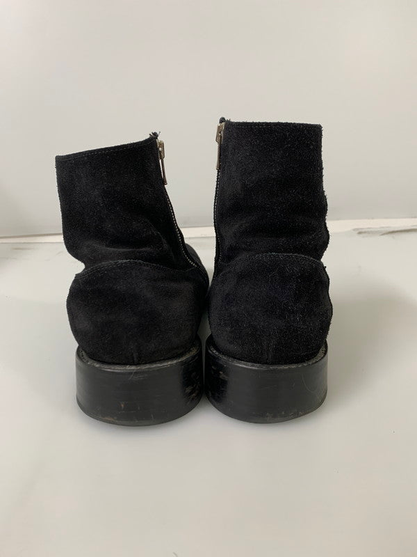 【中古品】【メンズ】 BEAUTY&YOUTH UNITED ARROWS ビューティアンドユースユナイテッドアローズ CM SUEDE ZIP BOOTS サイドジップ スウェードブーツ 165-250107-em-15-min サイズ：27.0cm US9 カラー：ブラック 万代Net店