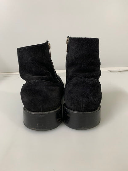 【中古品】【メンズ】 BEAUTY&YOUTH UNITED ARROWS ビューティアンドユースユナイテッドアローズ CM SUEDE ZIP BOOTS サイドジップ スウェードブーツ 165-250107-em-15-min サイズ：27.0cm US9 カラー：ブラック 万代Net店