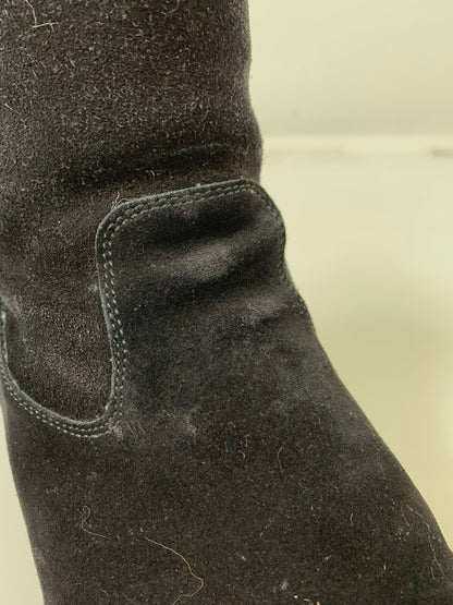 【中古品】【メンズ】 BEAUTY&YOUTH UNITED ARROWS ビューティアンドユースユナイテッドアローズ CM SUEDE ZIP BOOTS サイドジップ スウェードブーツ 165-250107-em-15-min サイズ：27.0cm US9 カラー：ブラック 万代Net店