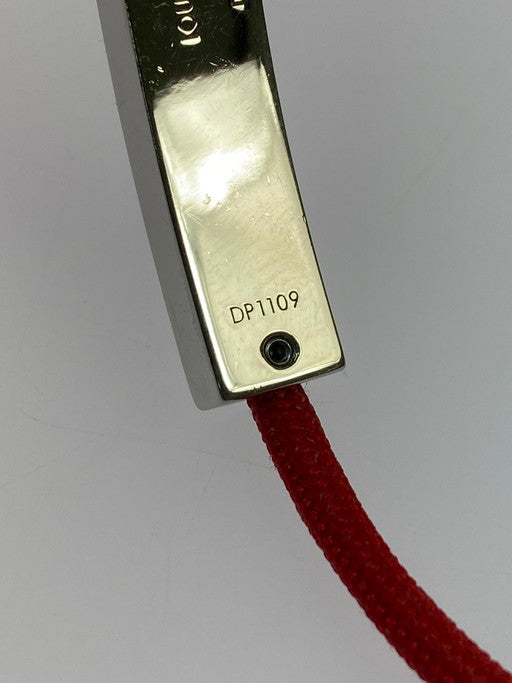 【中古品】【メンズ】 LOUIS VUITTON ルイ・ヴィトン M67418 ブラスレ・LVスペース ブレスレット アクセサリー 179-250109-me-20-min カラー：レッド/シルバー 万代Net店