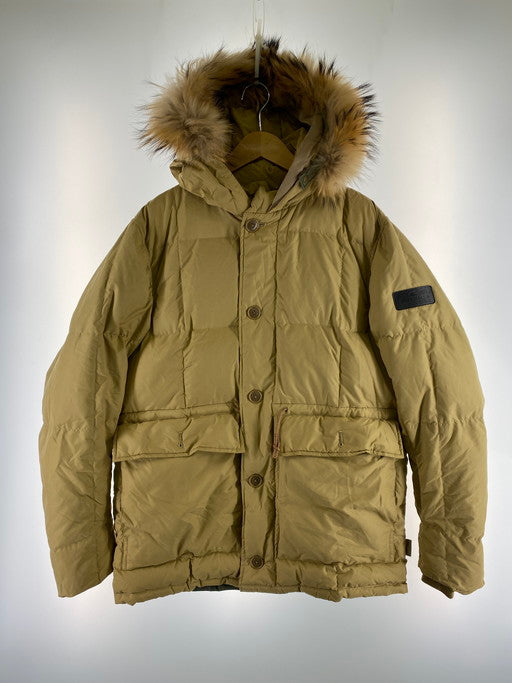 【中古品】【メンズ】  NANGA ナンガ×KRIFF MAYER クリフメイヤー HOODED DOWN JACKET ダウンジャケット アウター 144-250108-AS-7-min サイズ：XL カラー：ベージュ 万代Net店