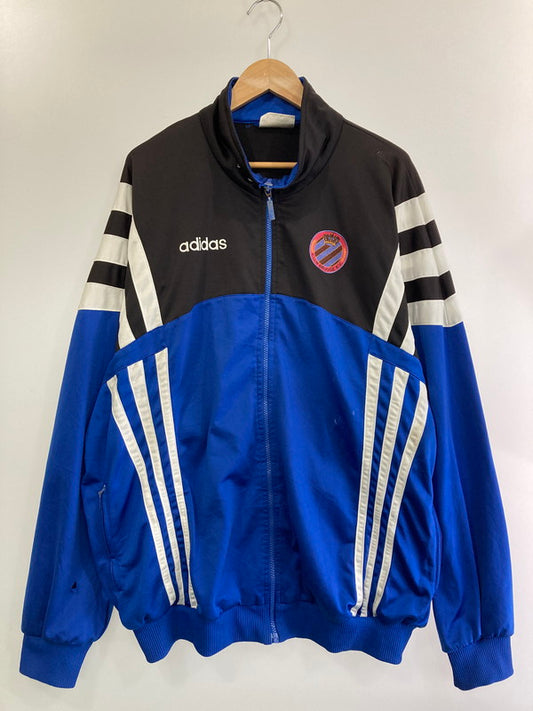 【中古品】【メンズ】 adidas アディダス 80S CLUB BRUGGE TRACK JACKET アウター トラックジャケット 146-250108-AS-31-min カラー：ブルー/ブラック/ホワイト 万代Net店