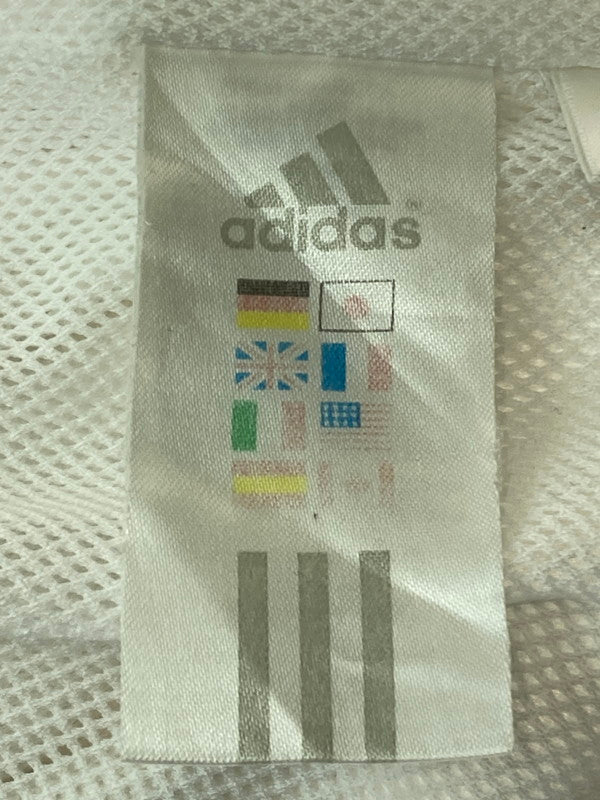 【中古品】【メンズ】 adidas アディダス 00S REAL MADRID TRACK JACKET アウター トラックジャケット 146-250108-AS-33-min サイズ：S カラー：ホワイト/ネイビー系 万代Net店