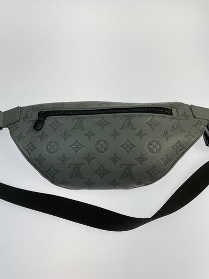 【中古品】【メンズ/レディース】 LOUIS VUITTON ルイ・ヴィトン M46108 モノグラム シャドウ ディスカバリー バムバッグPM ウエストバッグ ボディバッグ 179-250109-me-17-min カラー：グレー 万代Net店