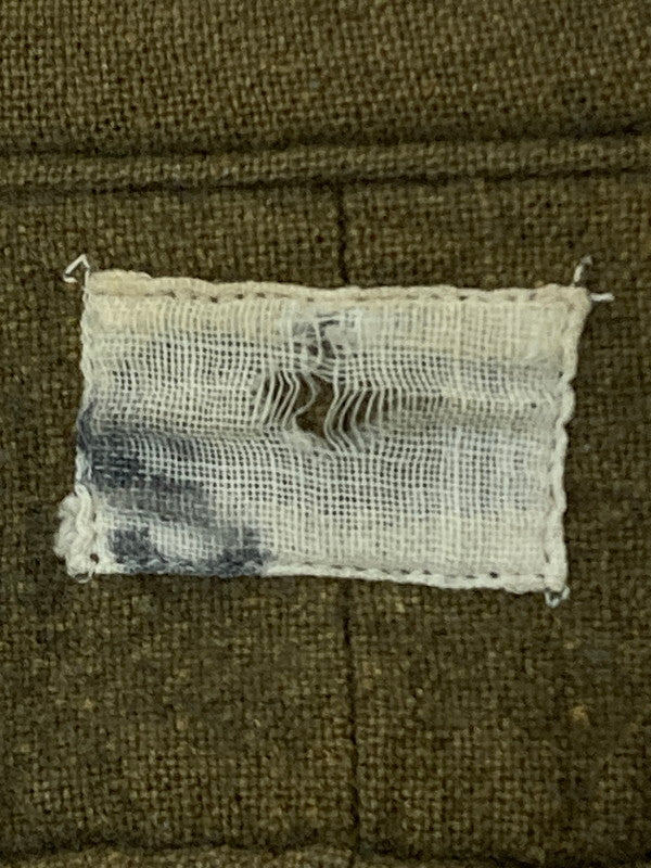 【中古品】【メンズ】 BRITISH ARMY ブリティッシュアーミー 50’S WOOL SHIRT 長袖シャツ ウール 146-250108-AS-35-min カラー：カーキ 万代Net店