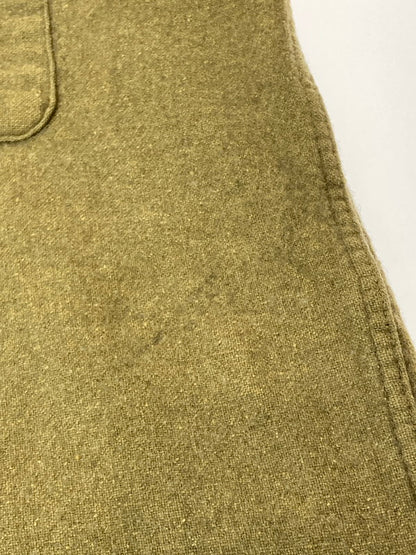 【中古品】【メンズ】 BRITISH ARMY ブリティッシュアーミー 50’S WOOL SHIRT 長袖シャツ ウール 146-250108-AS-35-min カラー：カーキ 万代Net店