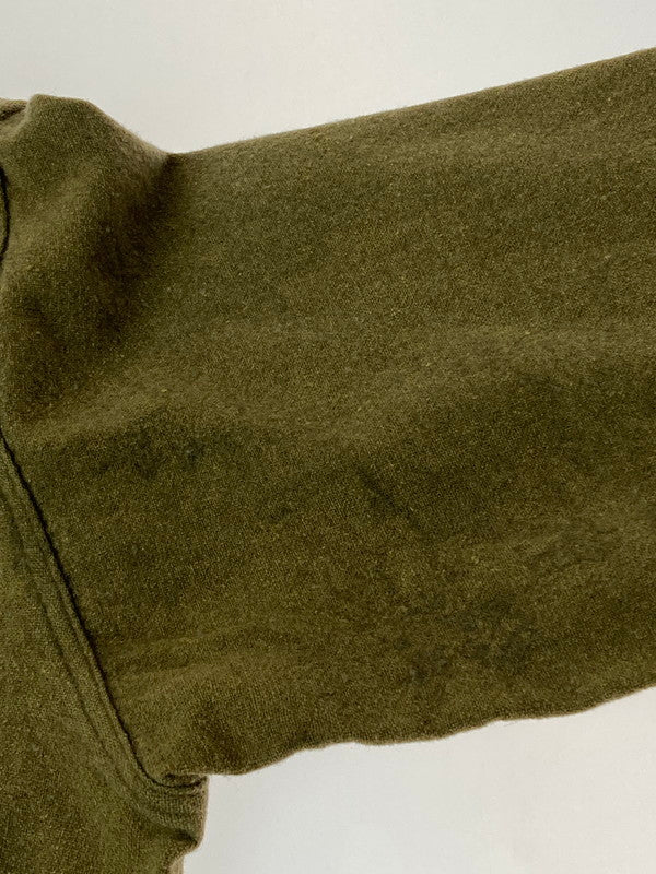 【中古品】【メンズ】 BRITISH ARMY ブリティッシュアーミー 50’S WOOL SHIRT 長袖シャツ ウール 146-250108-AS-35-min カラー：カーキ 万代Net店