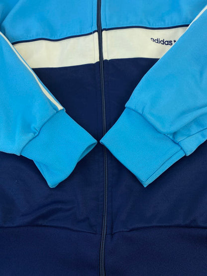 【中古品】【メンズ】 adidas アディダス 80S TRACK JACKET トラック ジャケット アウター 146-250109-me-27-min サイズ：XL カラー：ブルー 万代Net店