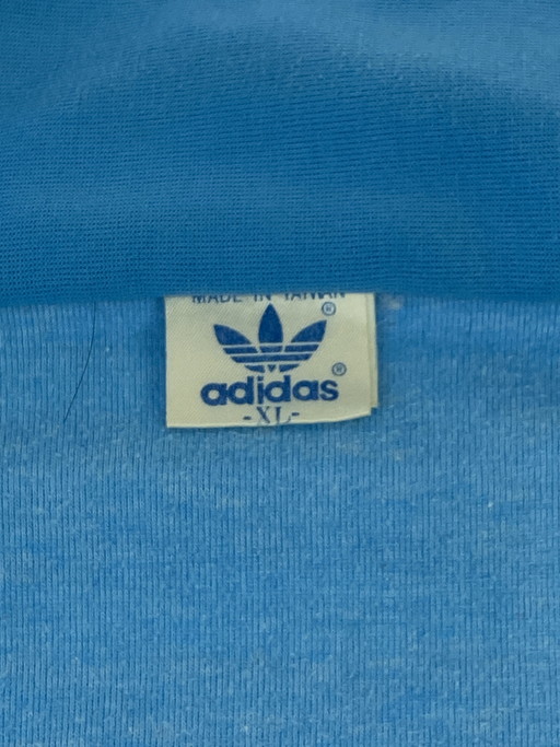 【中古品】【メンズ】 adidas アディダス 80S TRACK JACKET トラック ジャケット アウター 146-250109-me-27-min サイズ：XL カラー：ブルー 万代Net店