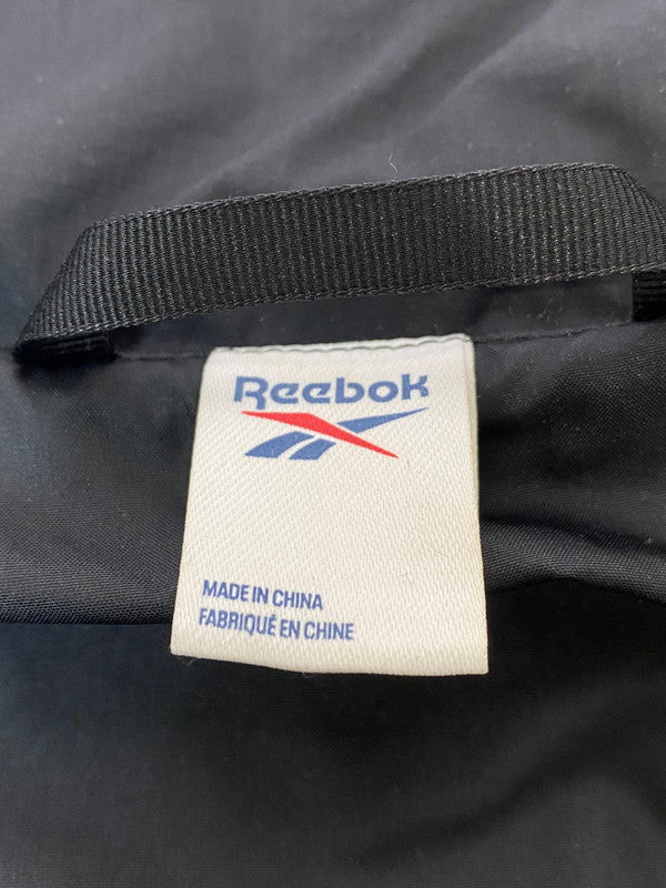 【中古品】【メンズ】  REEBOK CLASSIC × EIGHTYONE GK6903 WOVEN TRACK JACKET リーボック エイティワン ウーヴン トラック ジャケット アウター 148-250124-yn-17-min サイズ：XO カラー：ブラック 万代Net店