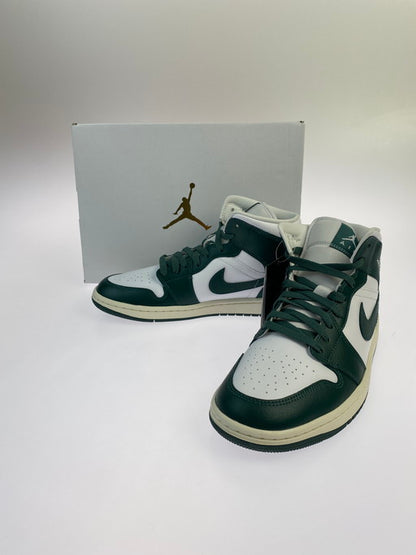 【中古美品】【メンズ】 NIKE ナイキ BQ6472-133 AMNS AIR JORDAN 1 MID GREEN エア ジョーダン 1 ミッド スニーカー シューズ 靴 160-250109-me-11-min サイズ：27.0cm US10 カラー：WHITE/OXIDIZED GREEN/SAIL 万代Net店