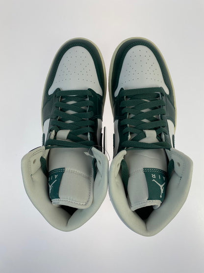 【中古美品】【メンズ】 NIKE ナイキ BQ6472-133 AMNS AIR JORDAN 1 MID GREEN エア ジョーダン 1 ミッド スニーカー シューズ 靴 160-250109-me-11-min サイズ：27.0cm US10 カラー：WHITE/OXIDIZED GREEN/SAIL 万代Net店