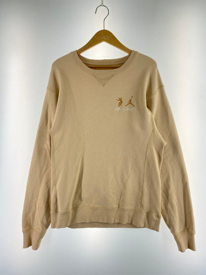 【中古品】【メンズ】 UNION ユニオン DJ9522-268 ×AIR JORDAN LA SWEATSHIRT WHITE ONYX エアジョーダン スウェットシャツ トレーナー トップス 142-250109-me-02-min サイズ：S カラー：ベージュ系 万代Net店