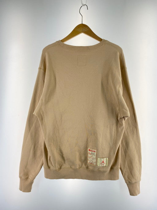 【中古品】【メンズ】 UNION ユニオン DJ9522-268 ×AIR JORDAN LA SWEATSHIRT WHITE ONYX エアジョーダン スウェットシャツ トレーナー トップス 142-250109-me-02-min サイズ：S カラー：ベージュ系 万代Net店