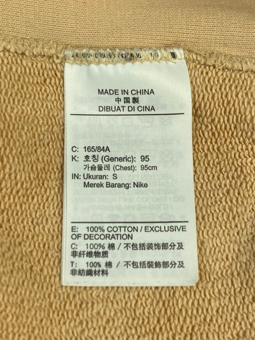 【中古品】【メンズ】 UNION ユニオン DJ9522-268 ×AIR JORDAN LA SWEATSHIRT WHITE ONYX エアジョーダン スウェットシャツ トレーナー トップス 142-250109-me-02-min サイズ：S カラー：ベージュ系 万代Net店