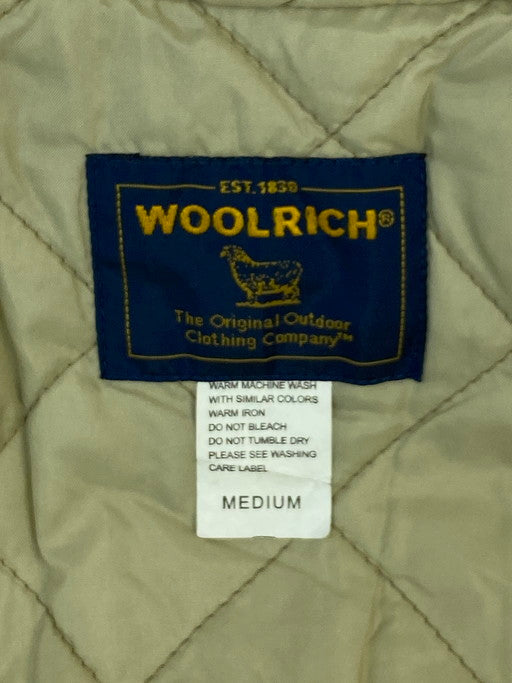 【中古品】【メンズ】 WOOLRICH ウールリッチ DOWN JACKET ダウン ジャケット アウター 146-250109-me-09-min サイズ：M カラー：ライムグリーン系 万代Net店