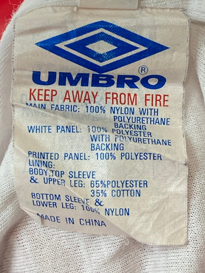 【中古品】【メンズ】 UMBRO アンブロ 90S TRACK PANT トラックパンツ 157-250222-ks-16-min サイズ：不明 カラー：レッド 万代Net店