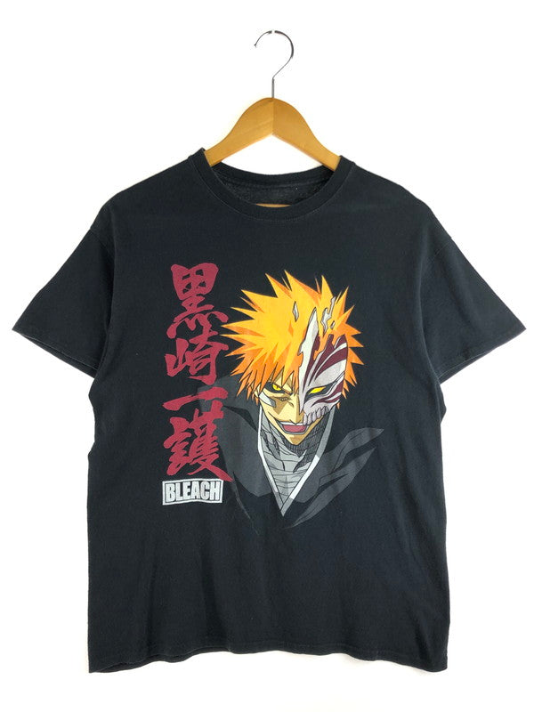 【現状渡し品】【メンズ】 BLEACH ICHIGO KUROSAKI 00's ANIME TEE 2000年代 黒崎一護 アニメTシャツ 半袖Tシャツ トップス 146-251029-rt-07-tag サイズ：M カラー：ブラック 万代Net店