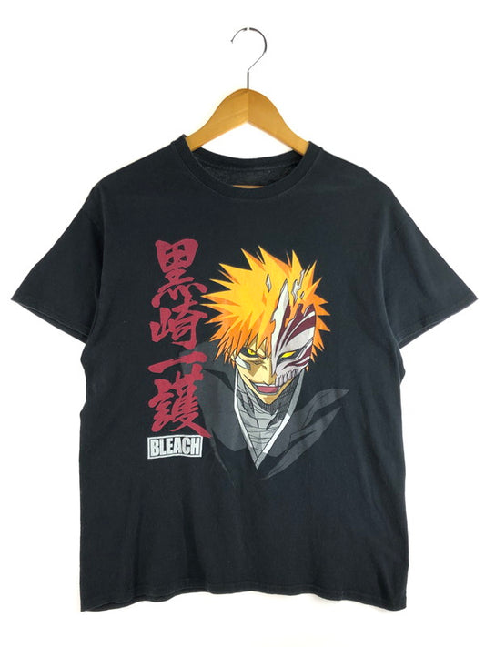 【現状渡し品】【メンズ】 BLEACH ICHIGO KUROSAKI 00's ANIME TEE 2000年代 黒崎一護 アニメTシャツ 半袖Tシャツ トップス 146-251029-rt-07-tag サイズ：M カラー：ブラック 万代Net店