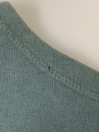 【中古品】【メンズ】 NECESSARY OR UNNECESSARY ネセサリーオアアンネセサリー MAC COTTON L S TEE ロングスリーブTシャツ 長袖 トップス 140-250111-cn-1-min サイズ：L カラー：グリーン系 万代Net店