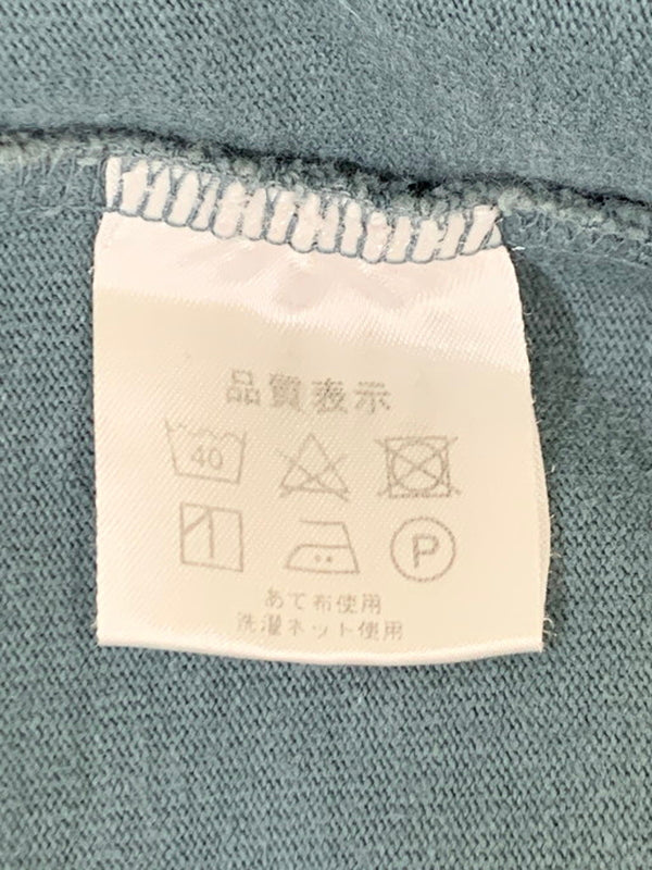 【中古品】【メンズ】 NECESSARY OR UNNECESSARY ネセサリーオアアンネセサリー MAC COTTON L S TEE ロングスリーブTシャツ 長袖 トップス 140-250111-cn-1-min サイズ：L カラー：グリーン系 万代Net店