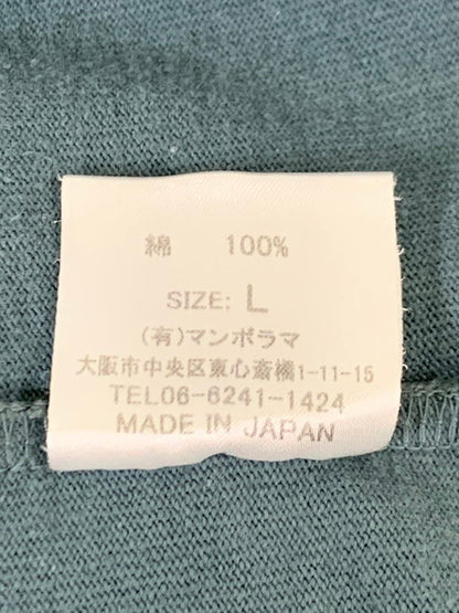 【中古品】【メンズ】 NECESSARY OR UNNECESSARY ネセサリーオアアンネセサリー MAC COTTON L S TEE ロングスリーブTシャツ 長袖 トップス 140-250111-cn-1-min サイズ：L カラー：グリーン系 万代Net店