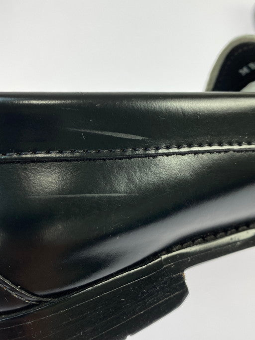 【中古品】【レディース】 G.H.BASS&CO. ジーエイチバス BA41010-001 LOAFER ローファー 靴 167-250110-me-29-min サイズ：36 カラー：ブラック/ホワイト 万代Net店