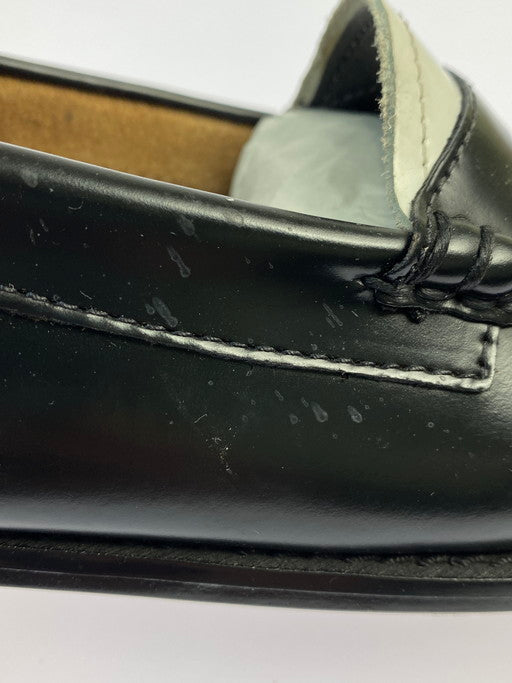 【中古品】【レディース】 G.H.BASS&CO. ジーエイチバス BA41010-001 LOAFER ローファー 靴 167-250110-me-29-min サイズ：36 カラー：ブラック/ホワイト 万代Net店