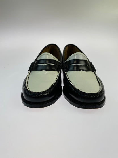 【中古品】【レディース】 G.H.BASS&CO. ジーエイチバス BA41010-001 LOAFER ローファー 靴 167-250110-me-29-min サイズ：36 カラー：ブラック/ホワイト 万代Net店