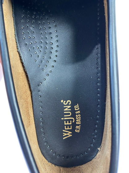 【中古品】【レディース】 G.H.BASS&CO. ジーエイチバス BA41010-001 LOAFER ローファー 靴 167-250110-me-29-min サイズ：36 カラー：ブラック/ホワイト 万代Net店