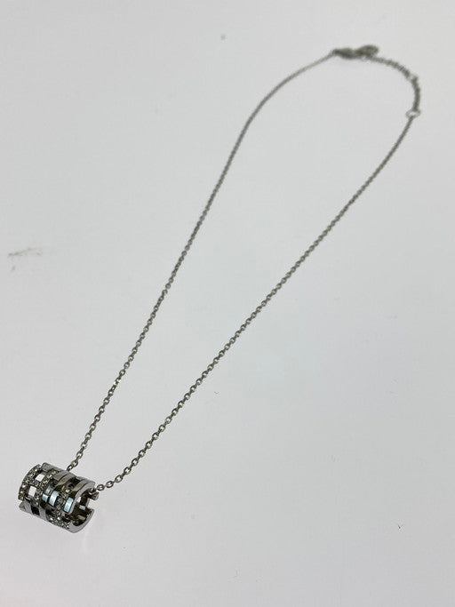 【中古品】【メンズ/レディース】 TOMMY HILFIGER トミーヒルフィガー TH CUFF NECKLACE モノグラム カフ ネックレス ジュエリー 193-250114-em-19-min カラー：シルバー 万代Net店