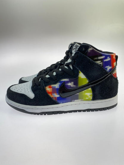 【中古美品】【メンズ】 NIKE ナイキ SB DUNK HIGH PRO TEST PATTERN CZ2253-100 SB ダンク ハイ プロ テストパターン スニーカー メンズ 靴 160-250114-em-03-min サイズ：25.5cm カラー：ホワイト/ブラック 万代Net店